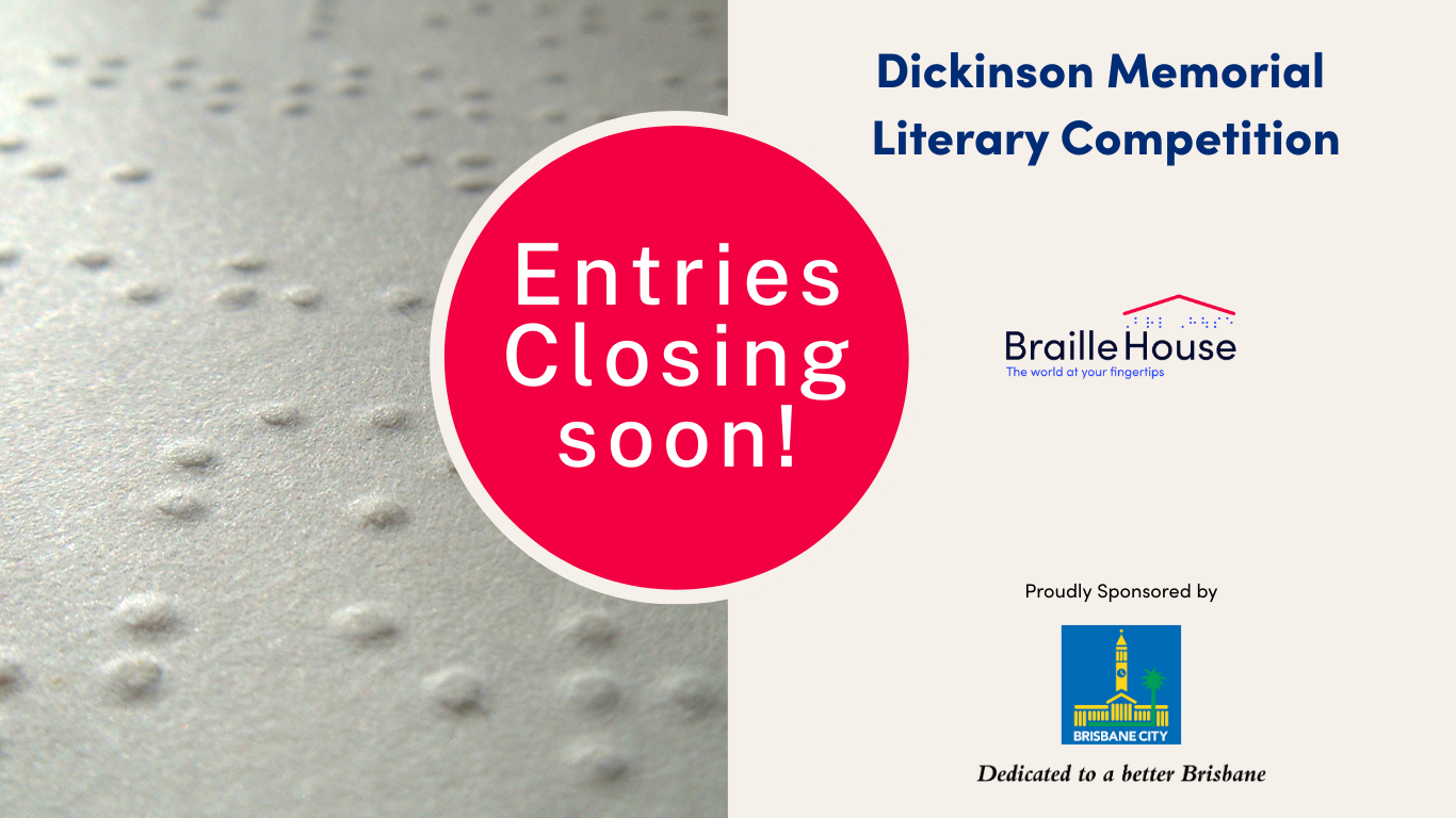 Dickinson Memorial Literary Competition Entries closing soon banner